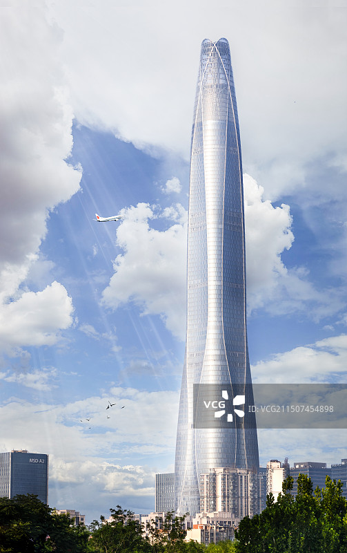 天津滨海新区建筑风光图片素材