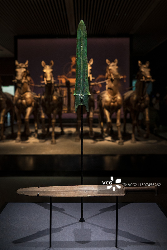 吴王夫差矛图片素材