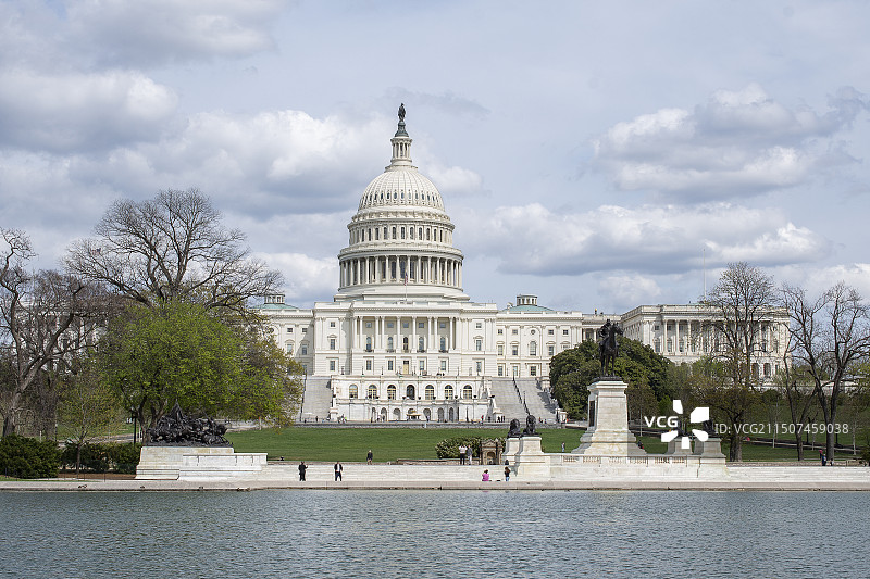 美国国会大厦图片素材