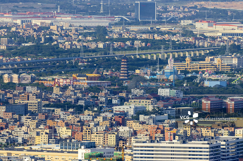 厦门同安城市风光方特旅游区图片素材