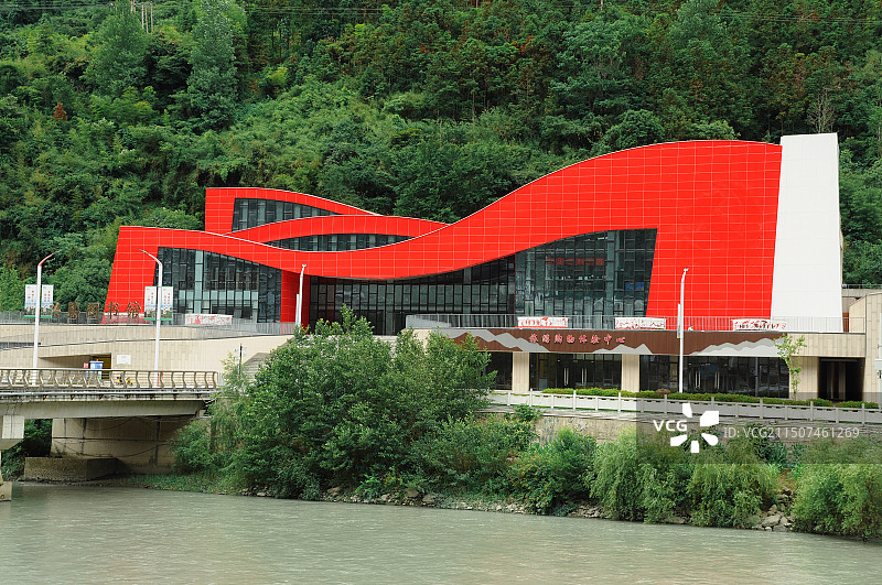 雅安熊猫古城景区图片素材