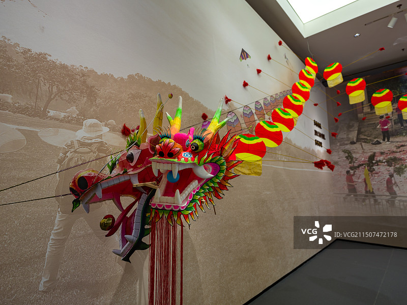 广东风筝龙头图片素材