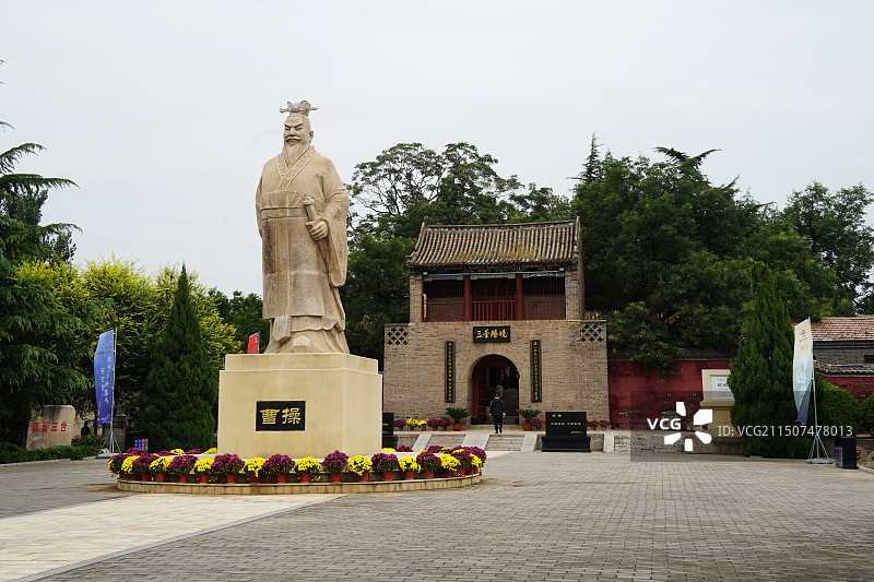 邺城遗址铜雀台图片素材