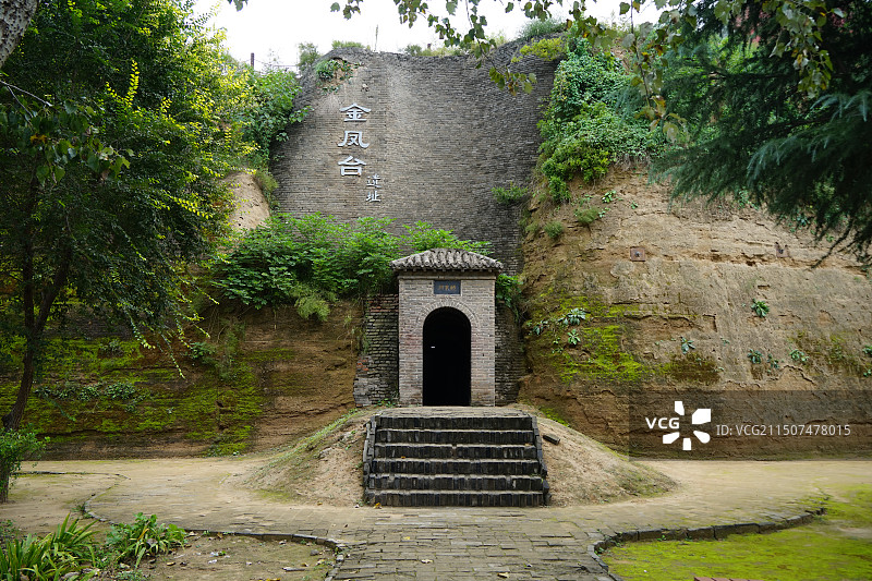 邺城遗址铜雀台图片素材