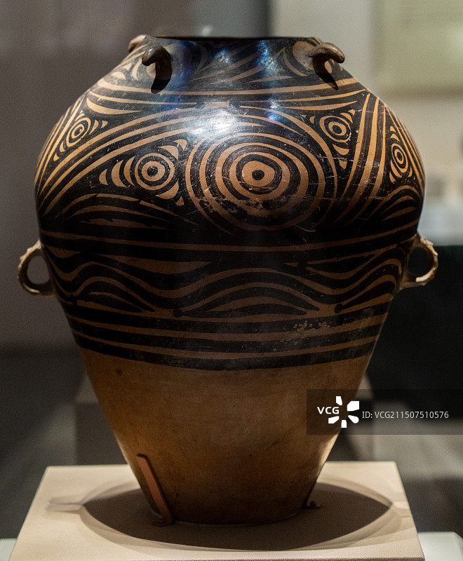 国家博物馆古代中国新时代时期文物图片素材