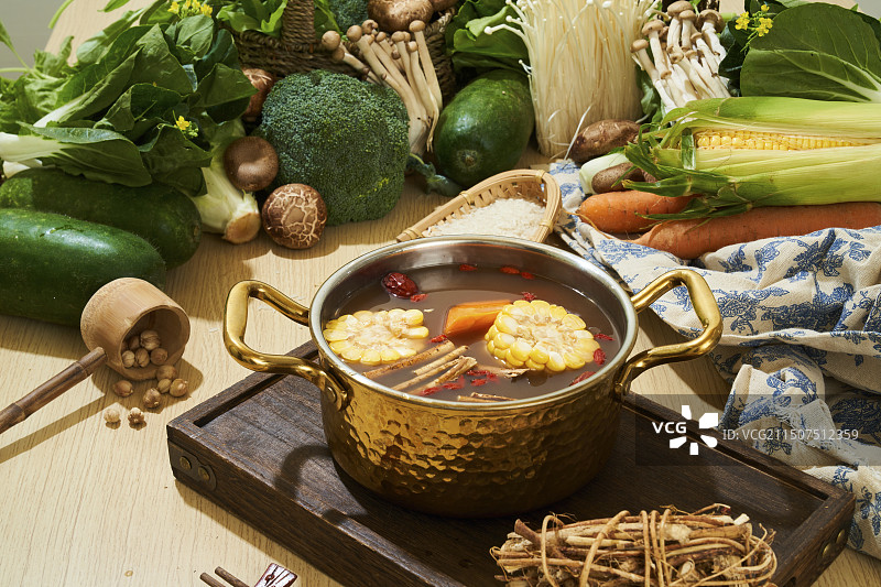 美食小火锅图片素材