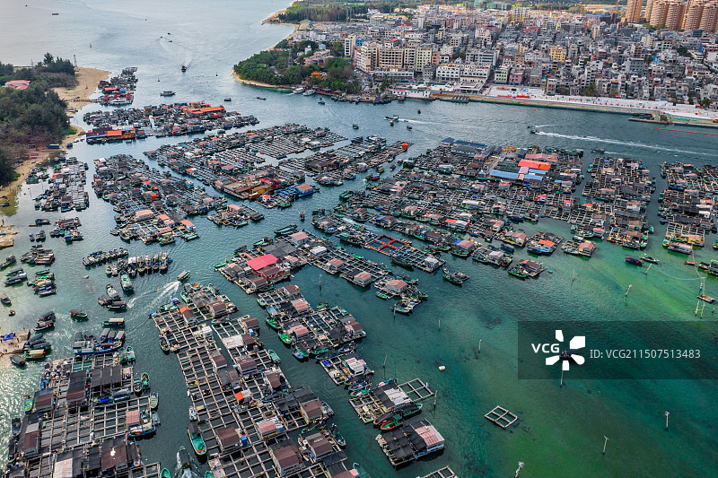 三亚疍家鱼排图片素材