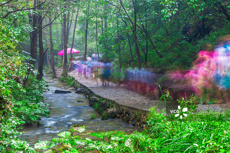 河南洛阳栾川重渡沟图片素材