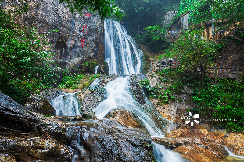 河南洛阳栾川重渡沟图片素材
