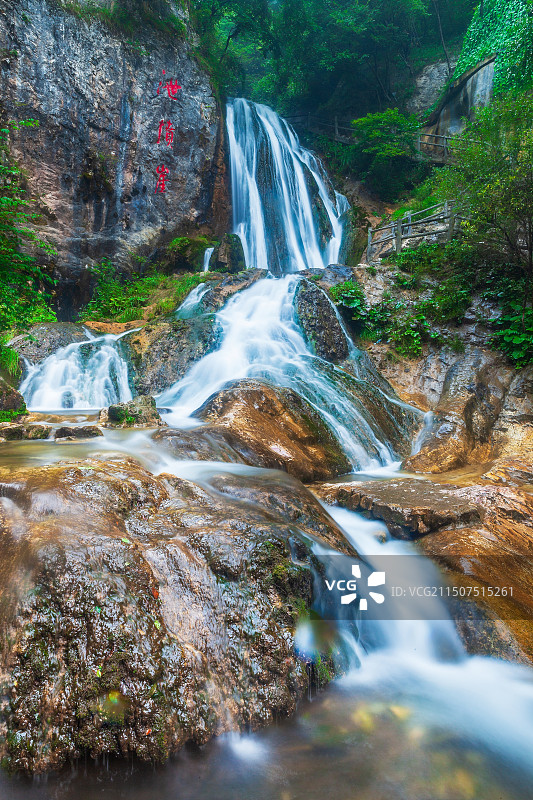 河南洛阳栾川重渡沟图片素材