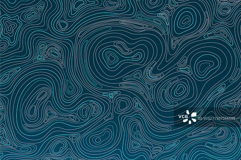 抽象地形等高线线条图片素材