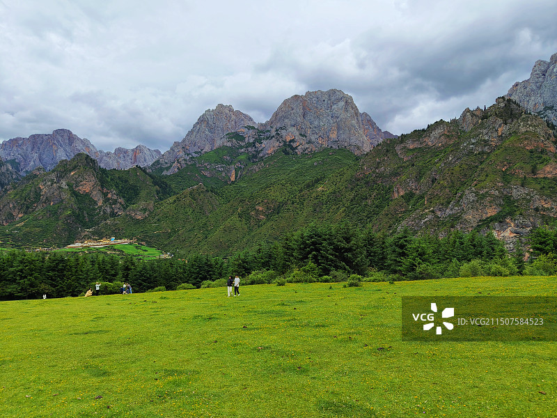 人间秘境·东方伊甸园跟团·甘南扎尕那图片素材