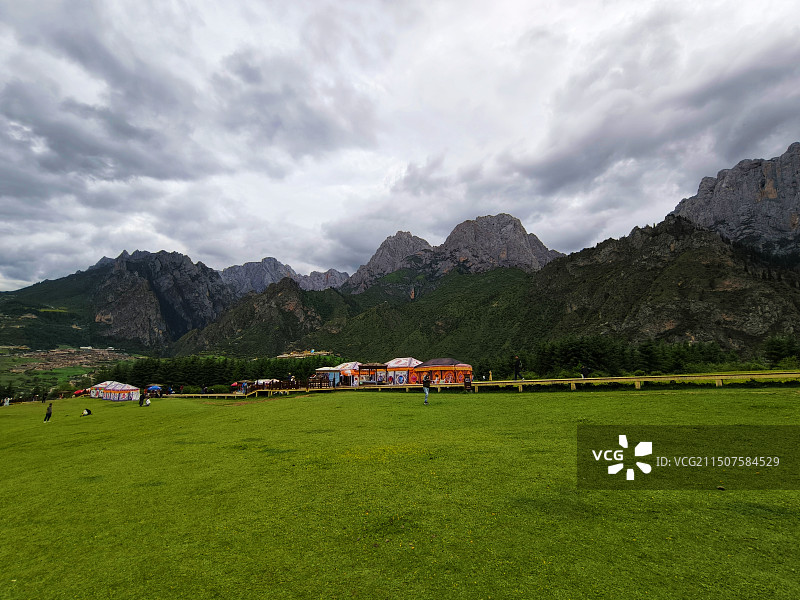 人间秘境·东方伊甸园跟团·甘南扎尕那图片素材