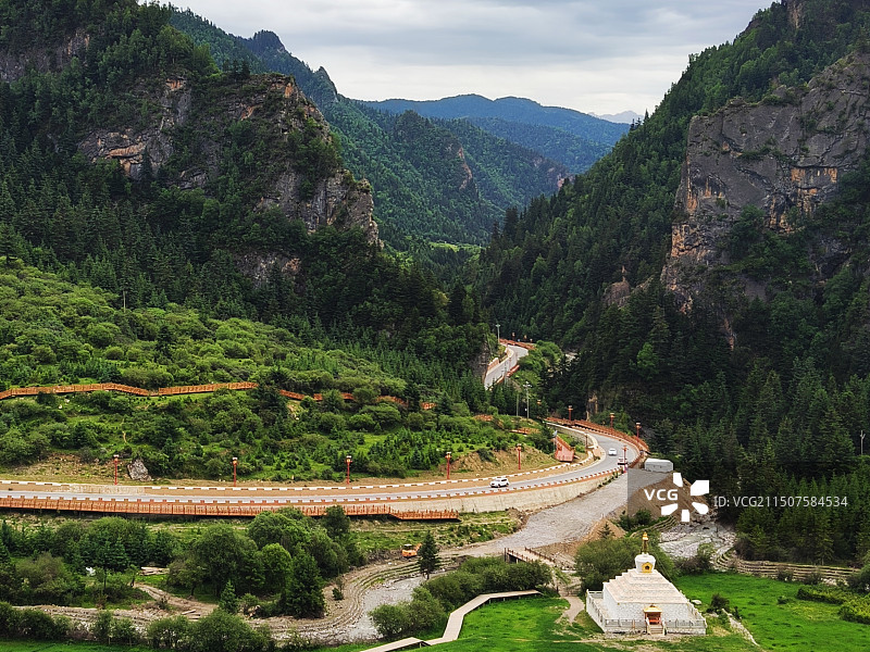 人间秘境·东方伊甸园跟团·甘南扎尕那图片素材
