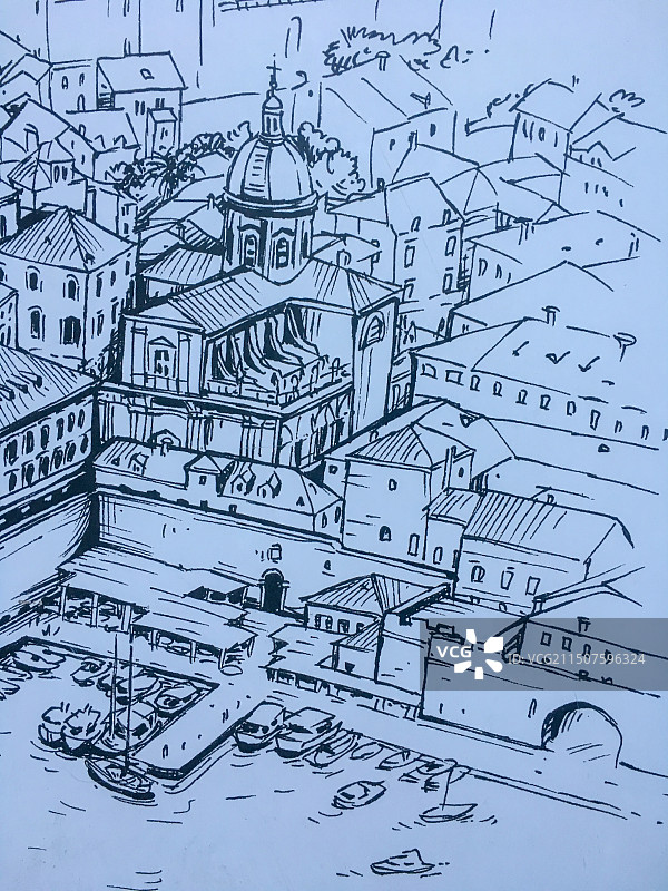 君临城-克罗地亚杜布罗夫尼克图片素材