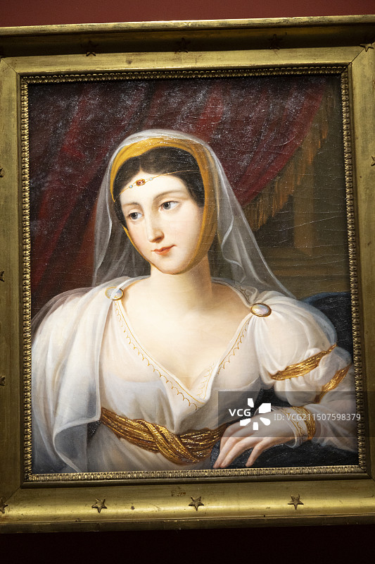 山东博物馆 拿破仑 瓜斯塔拉女公爵图片素材