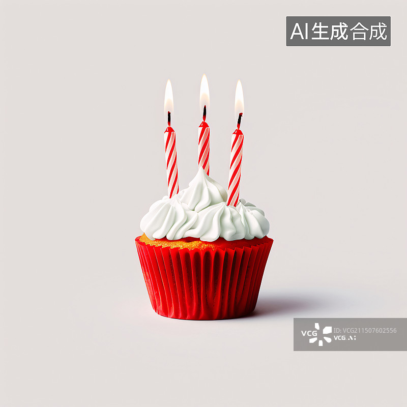 【AI数字艺术】3D生日蛋糕美食糕点三维节日礼物惊喜元素图片素材