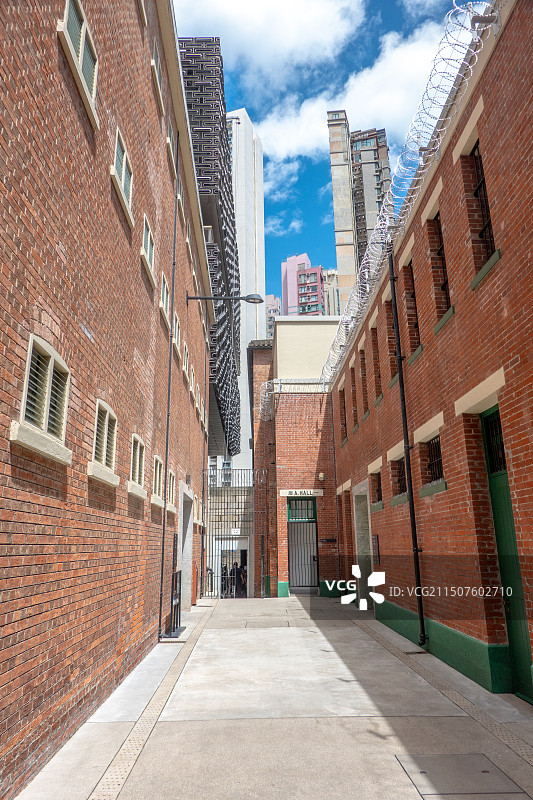 香港大馆 香港景点 前中区警署域多利监狱建筑群图片素材