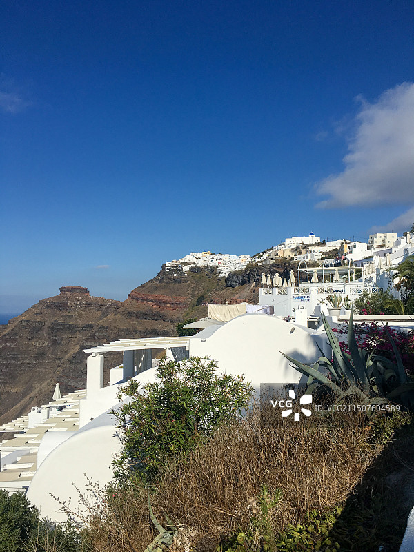 希腊圣托里尼岛图片素材