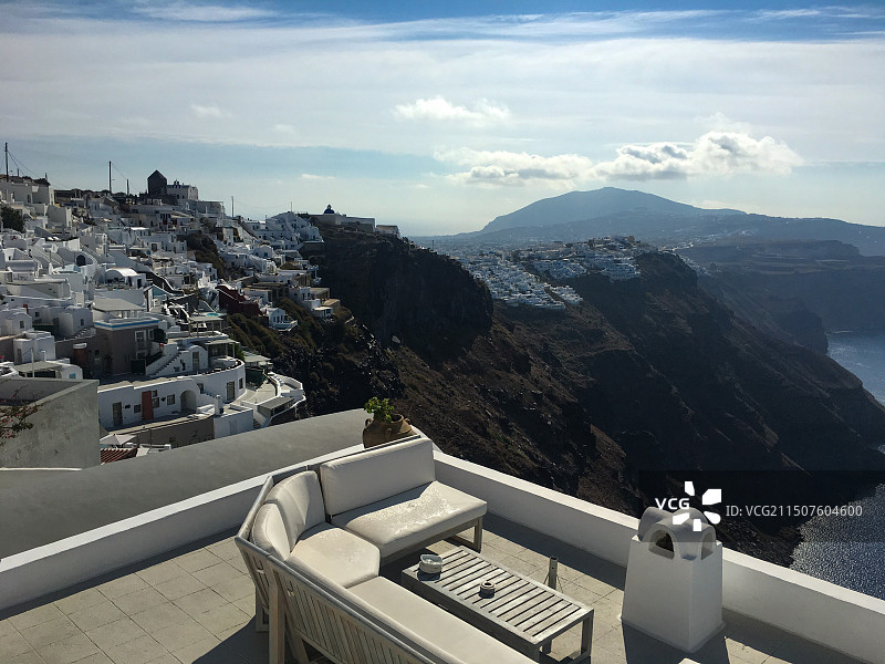 希腊圣托里尼岛图片素材