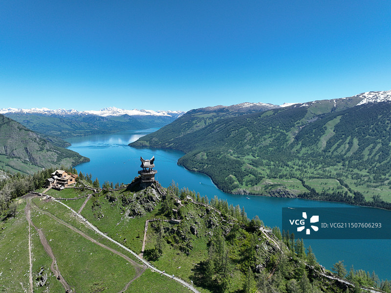 我的阿勒泰｜喀纳斯观鱼台图片素材