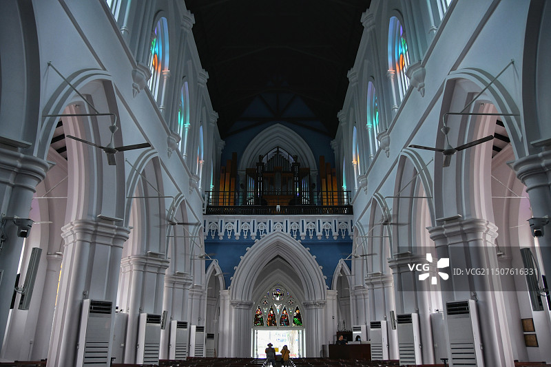 新加坡圣安德烈教堂图片素材