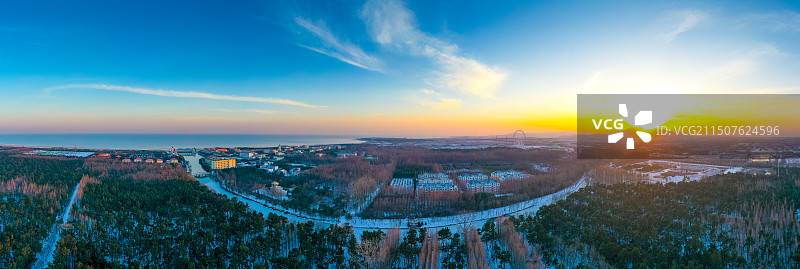 日照海滨国家森林公园图片素材