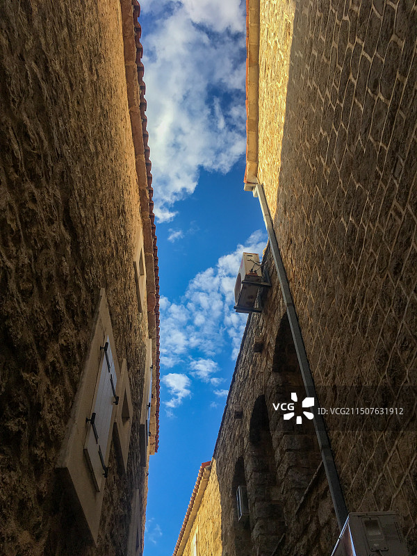 历史建筑仰天俯视图片素材