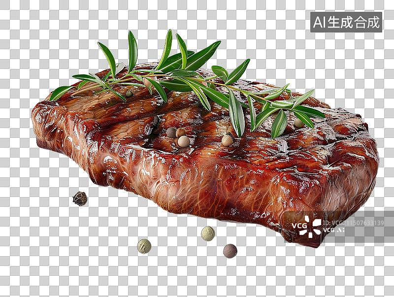 【AI数字艺术】牛排 免扣元素图片素材