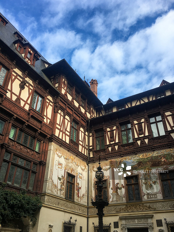 罗马尼亚派勒斯城堡图片素材