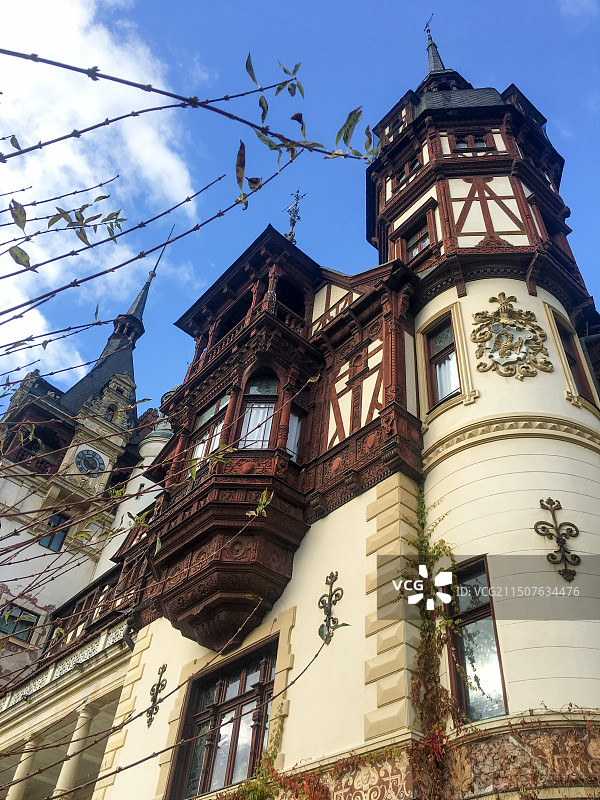 罗马尼亚派勒斯城堡图片素材