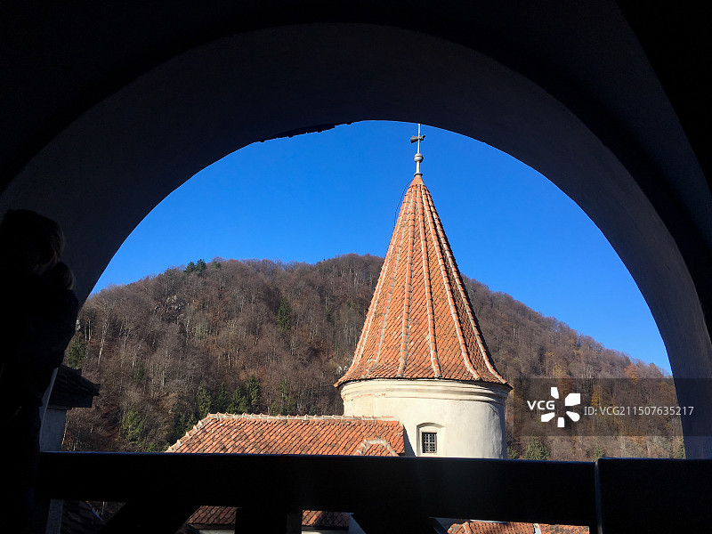 罗马尼亚布朗城堡图片素材