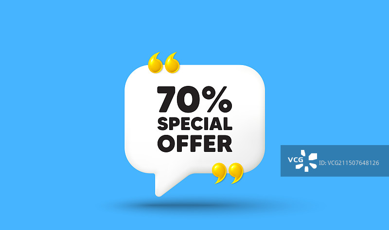 70%折扣促销标志图片素材