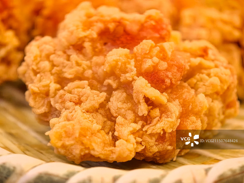 日式炸鸡块图片素材