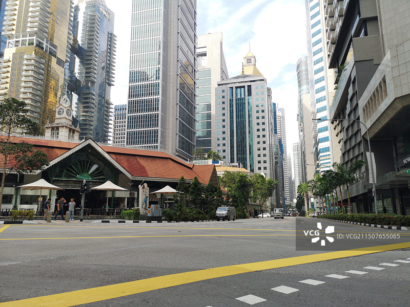 新加坡城市街景图片素材