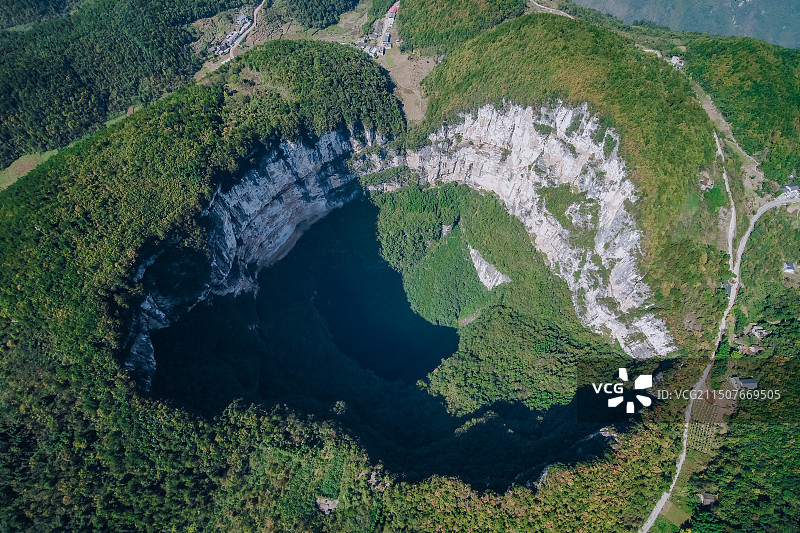 重庆小寨天坑图片素材
