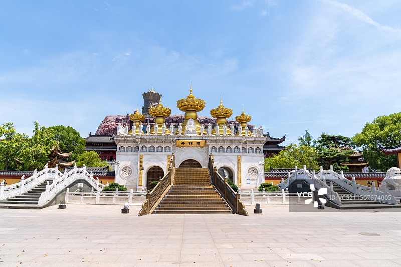 上海东林寺景区图片素材