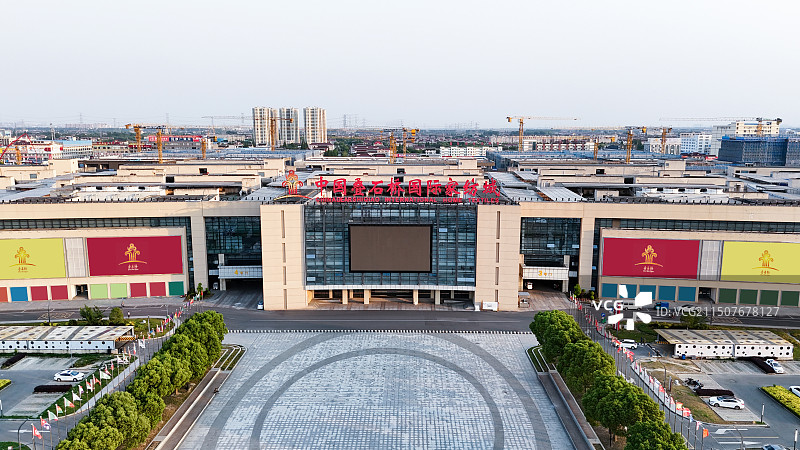 南通海门叠石桥国际家纺城图片素材