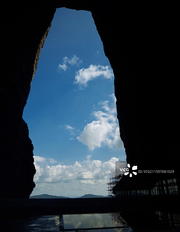 湖南张家界森林公园天门山图片素材