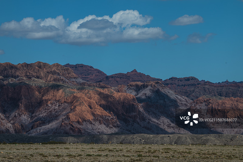 天山托木尔大峡谷及世界盐谷图片素材