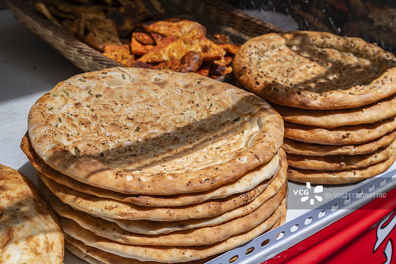 新疆 馕饼 美食图片素材