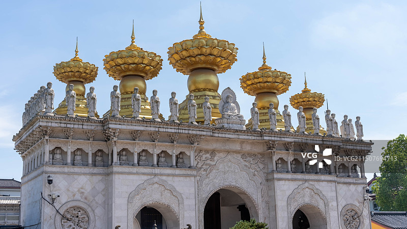 上海东林寺景区图片素材