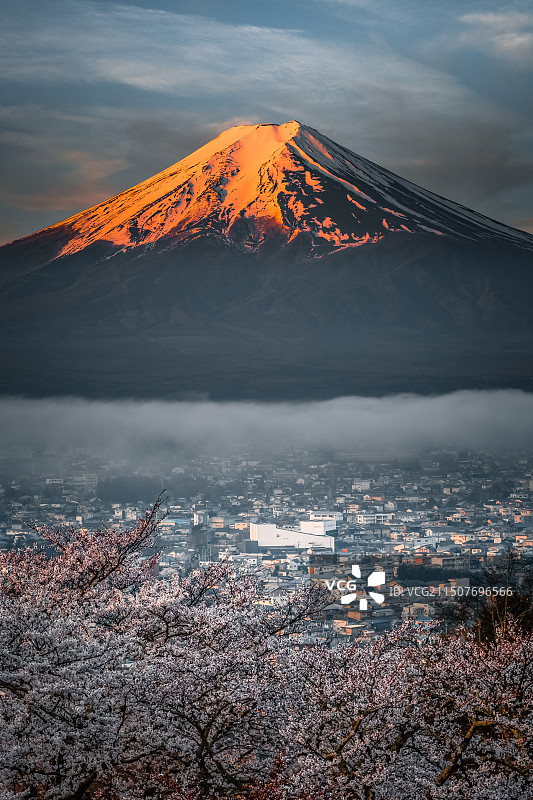 日本富士山图片素材