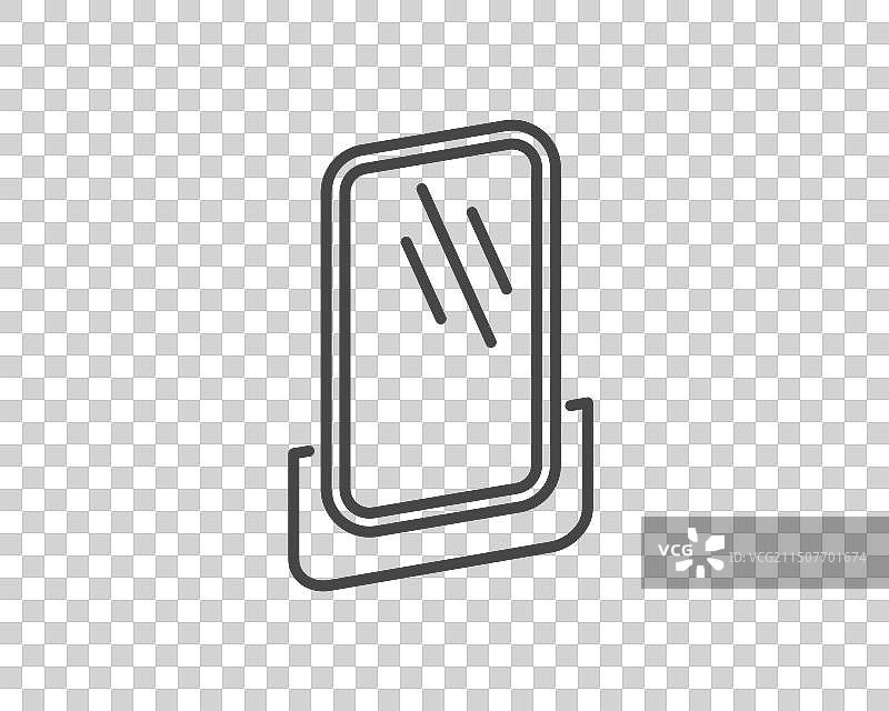 化妆品线性图形美容图标图片素材