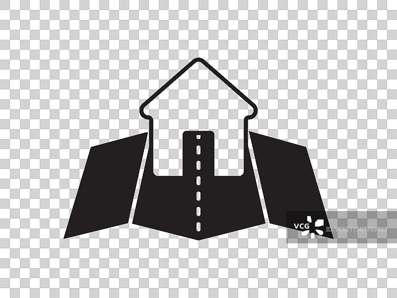 扁平风格的位置标记图片素材