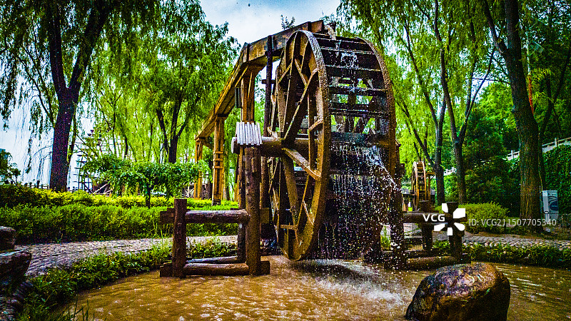 兰州水车博览园景区图片素材