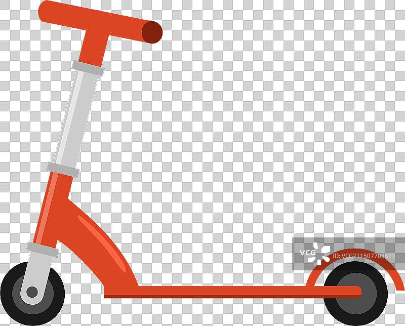 卡通滑板车图片素材