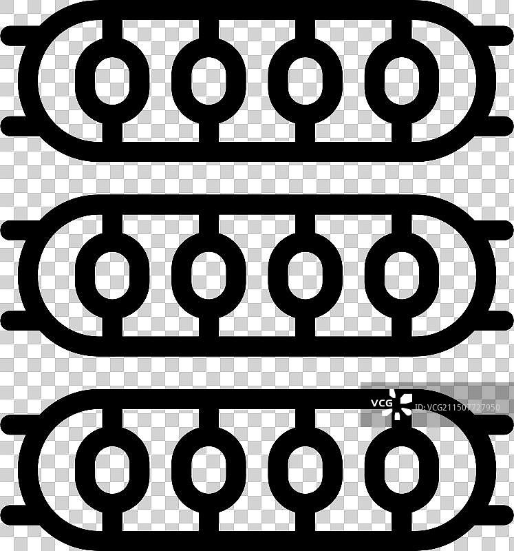 黑白数码图案图片素材
