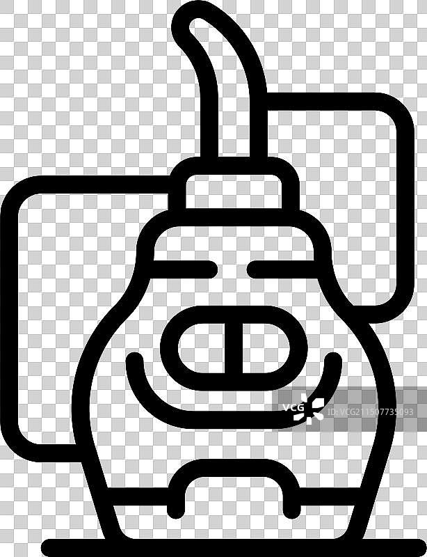 手绘喷雾瓶图片素材