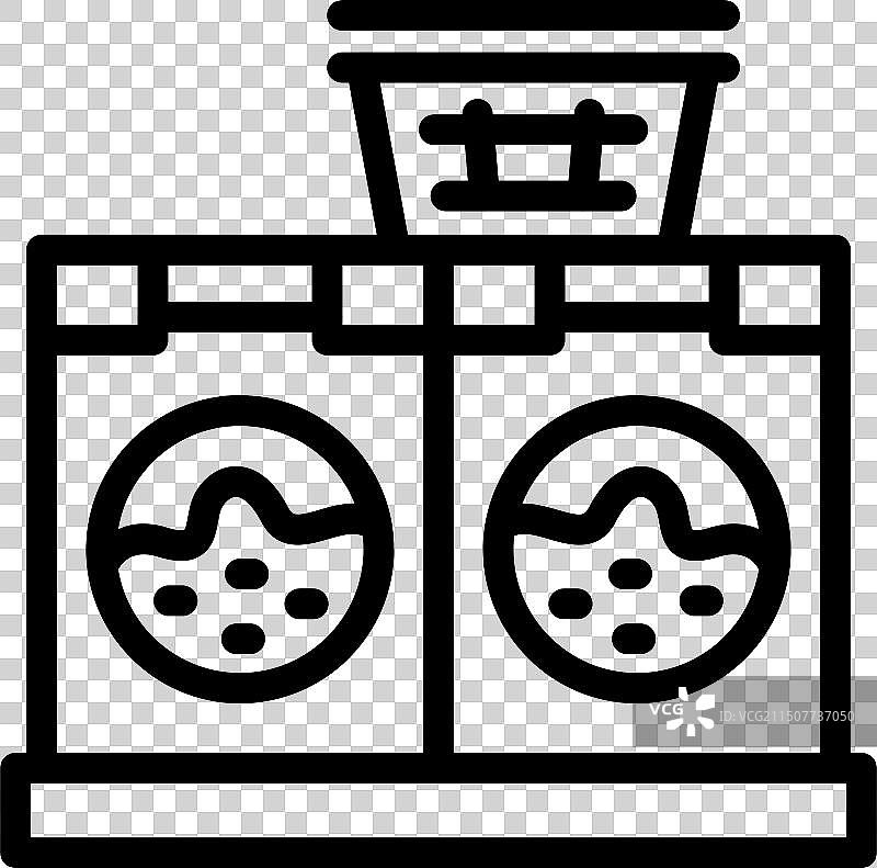 洗衣机图标图片素材